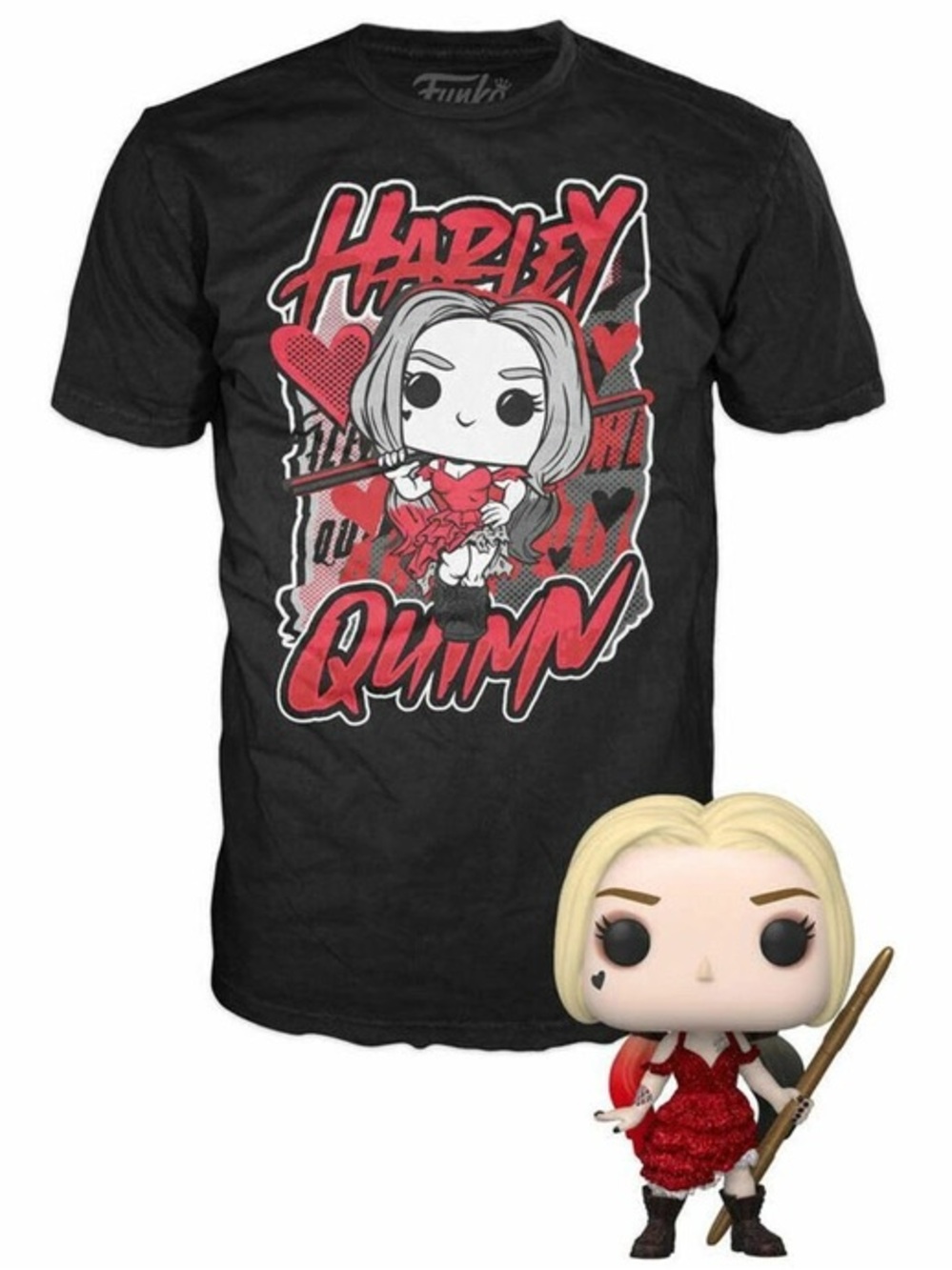 Funko Pop! Tees Diamond Collection Harley Quinn XL